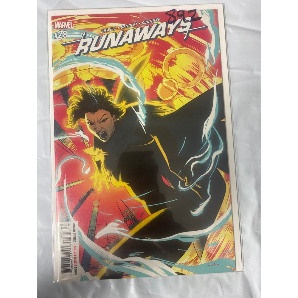 Marvel‎ Runaways #28 2019 Rainbow Rowell Andres Genolet Kris Anka Cover Nico